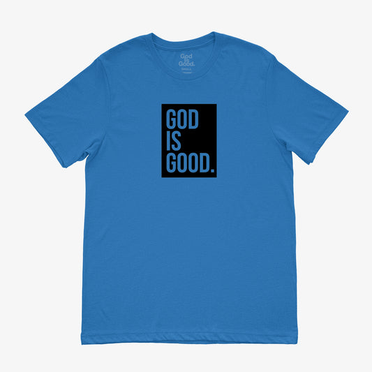God Is Good Tee (Royal/Black)