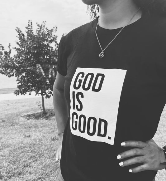 God Is Good Black Unisex Tee